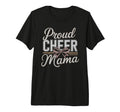 Cheer Mom Mother Bow Cheerleader Game T-Shirt - Novelty Apparel Men Women - T-Shirt, Sweatshirt, Hoodie
