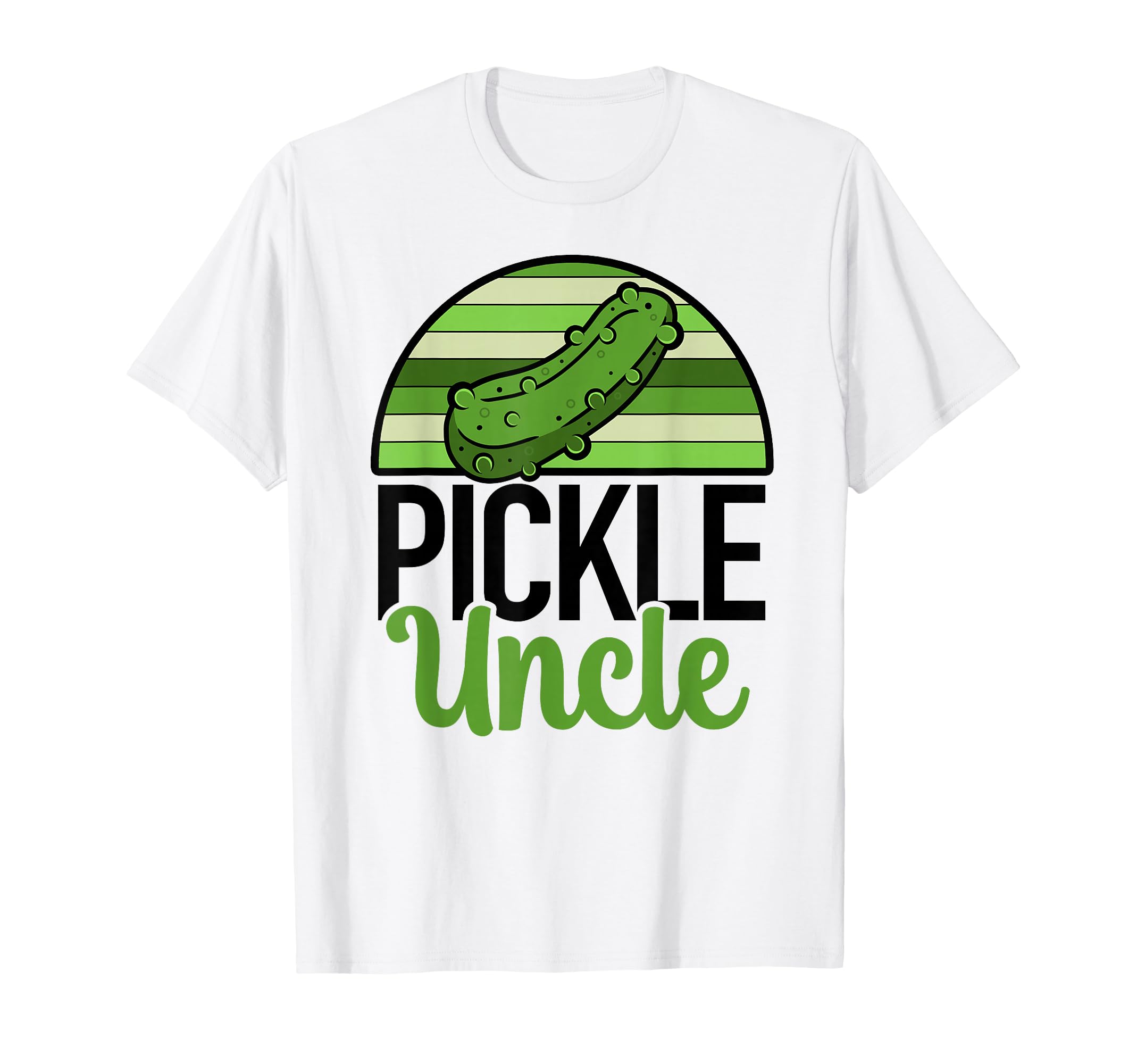 Pickle Uncle Sunset T-Shirt - Fun Novelty Design Men Women - T-Shirt, Sweatshirt, Hoodie