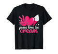 Funny Ice Cream Lover Gift Beach T-Shirt - Unique Graphic for Adults - T-Shirt, Sweatshirt, Hoodie