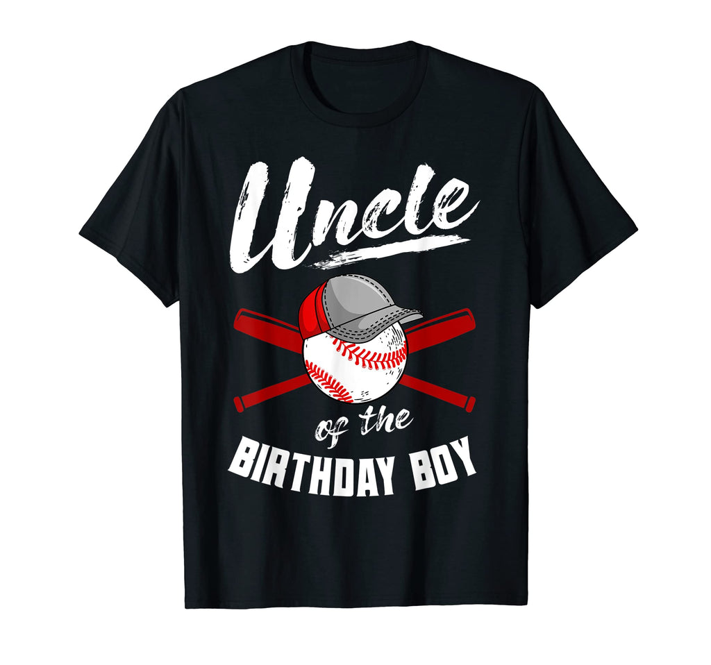 Uncle Birthday Baseball Bday Party T-Shirt - Fun Novelty Design for Adults - T-Shirt, Sweatshirt, Hoodie