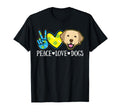Peace Love Dogs Puppy Pawsome Dog T-Shirt - Streetwear Style Men Women - T-Shirt, Sweatshirt, Hoodie