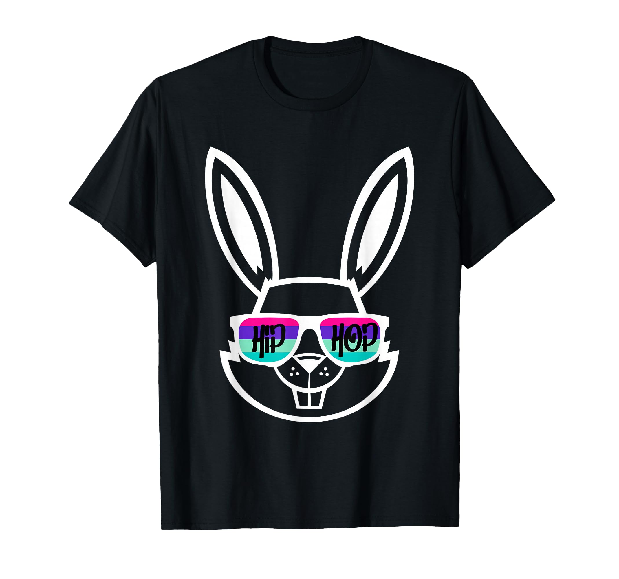 Rapmusk Bunny Hip Hop Bunny T-Shirt - Unique Graphic for Adults - T-Shirt, Sweatshirt, Hoodie
