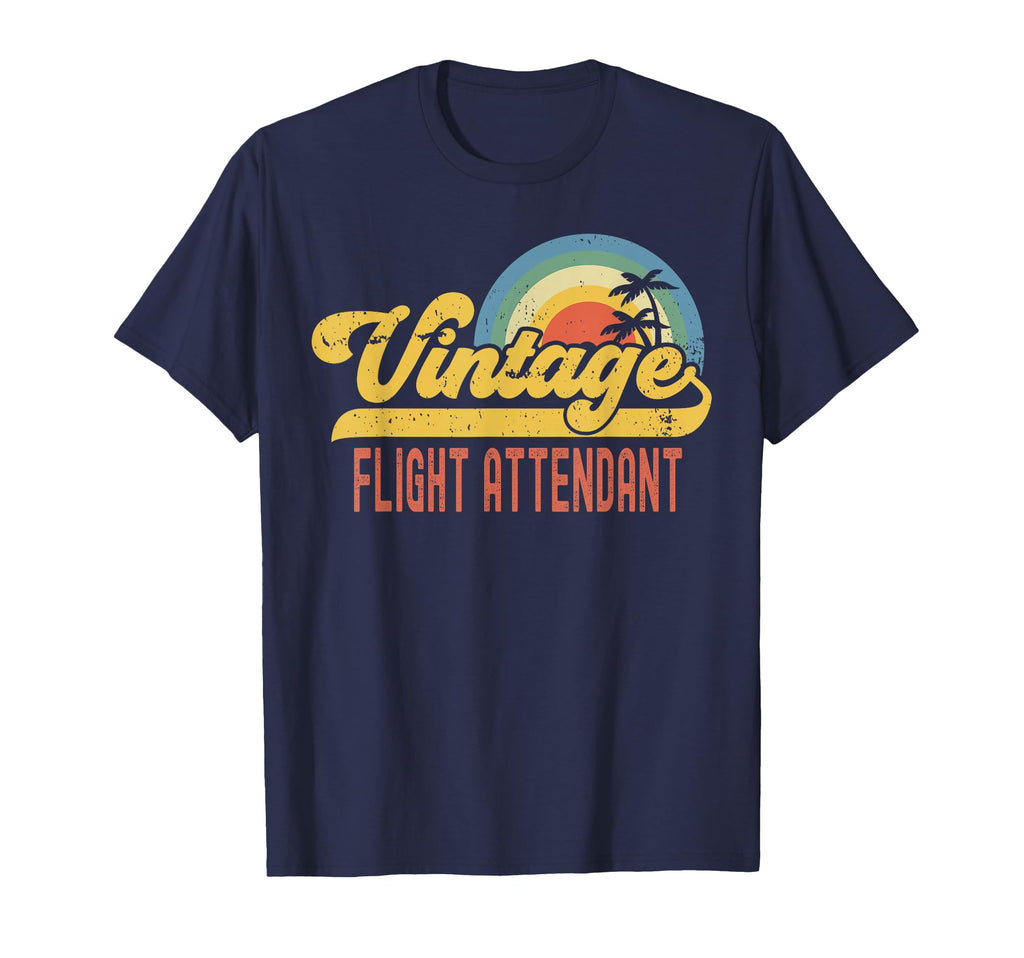Flight Attendant Sunset Profession T-Shirt - Aesthetic Graphic Men Women - T-Shirt, Sweatshirt, Hoodie