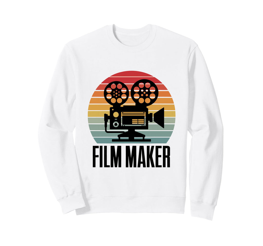 Film Maker Camera Filmmaking Sweatshirt - Casual Everyday Wear for Adults - T-Shirt, Sweatshirt, Hoodie