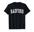 Radford Va Distressed White Varsity T-Shirt - Streetwear Style for Adults - T-Shirt, Sweatshirt, Hoodie