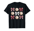 Baseball Coquette Bow Mom Sister T-Shirt - Trendy Graphic Men Women - T-Shirt, Sweatshirt, Hoodie