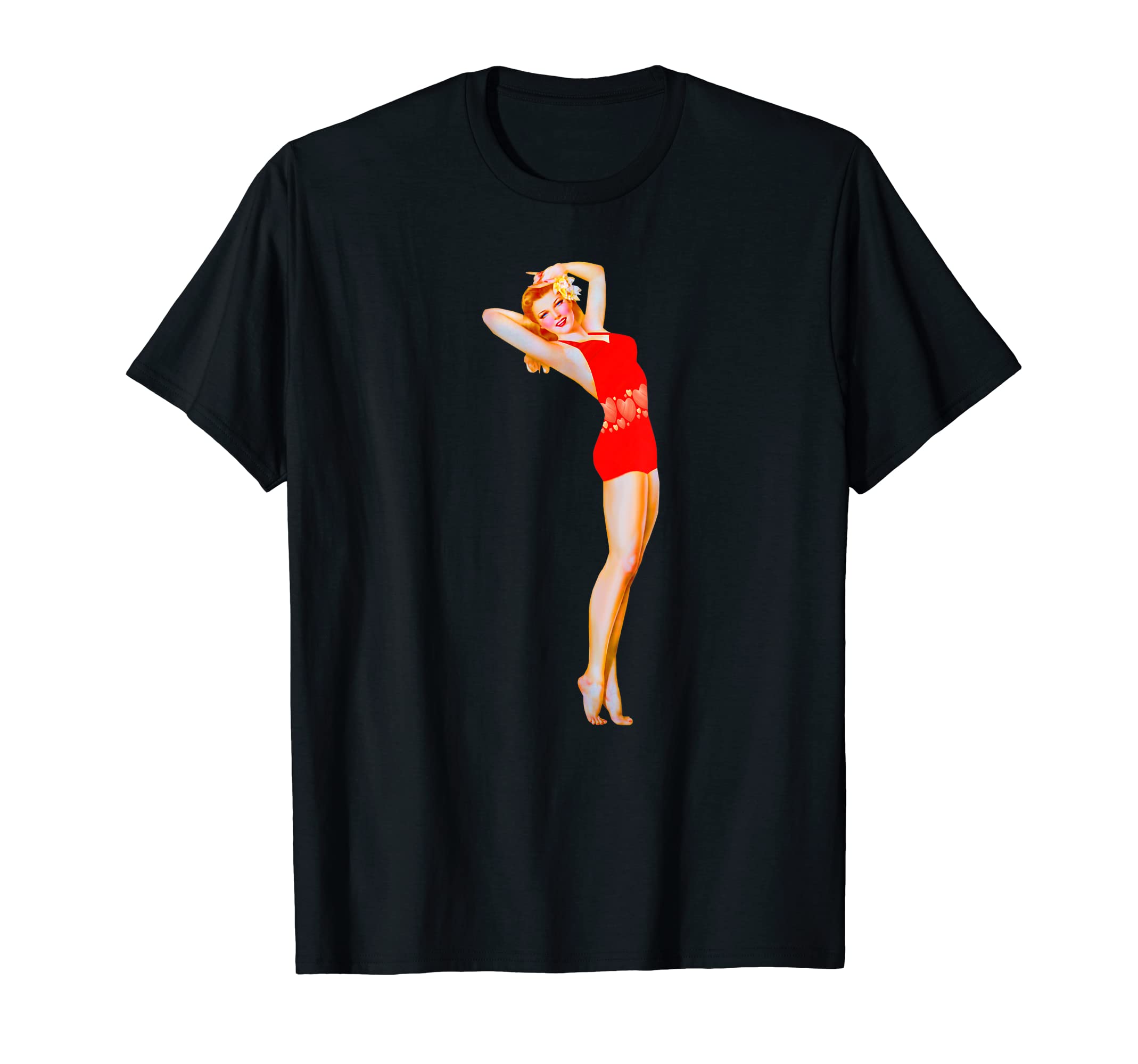 Rockabilly Pinup 50S Headband T-Shirt - Novelty Apparel Men Women - T-Shirt, Sweatshirt, Hoodie