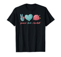 Peace Love Crochet T-Shirt - Casual Everyday Wear Men Women - T-Shirt, Sweatshirt, Hoodie