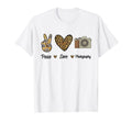 Peace Love Photography Camera T-Shirt - Unique Graphic Men Women - T-Shirt, Sweatshirt, Hoodie