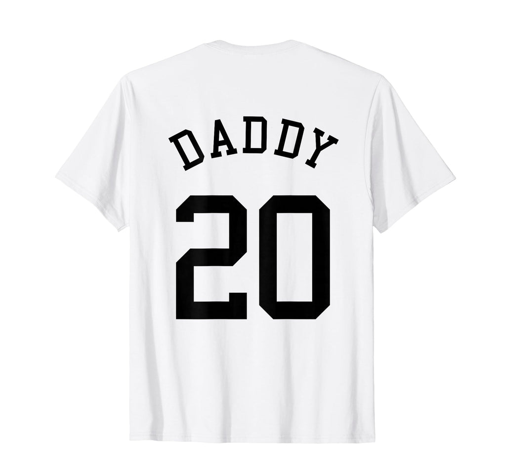Daddy No 20 Football Dad Baseball T-Shirt - Unique Graphic Men Women - T-Shirt, Sweatshirt, Hoodie