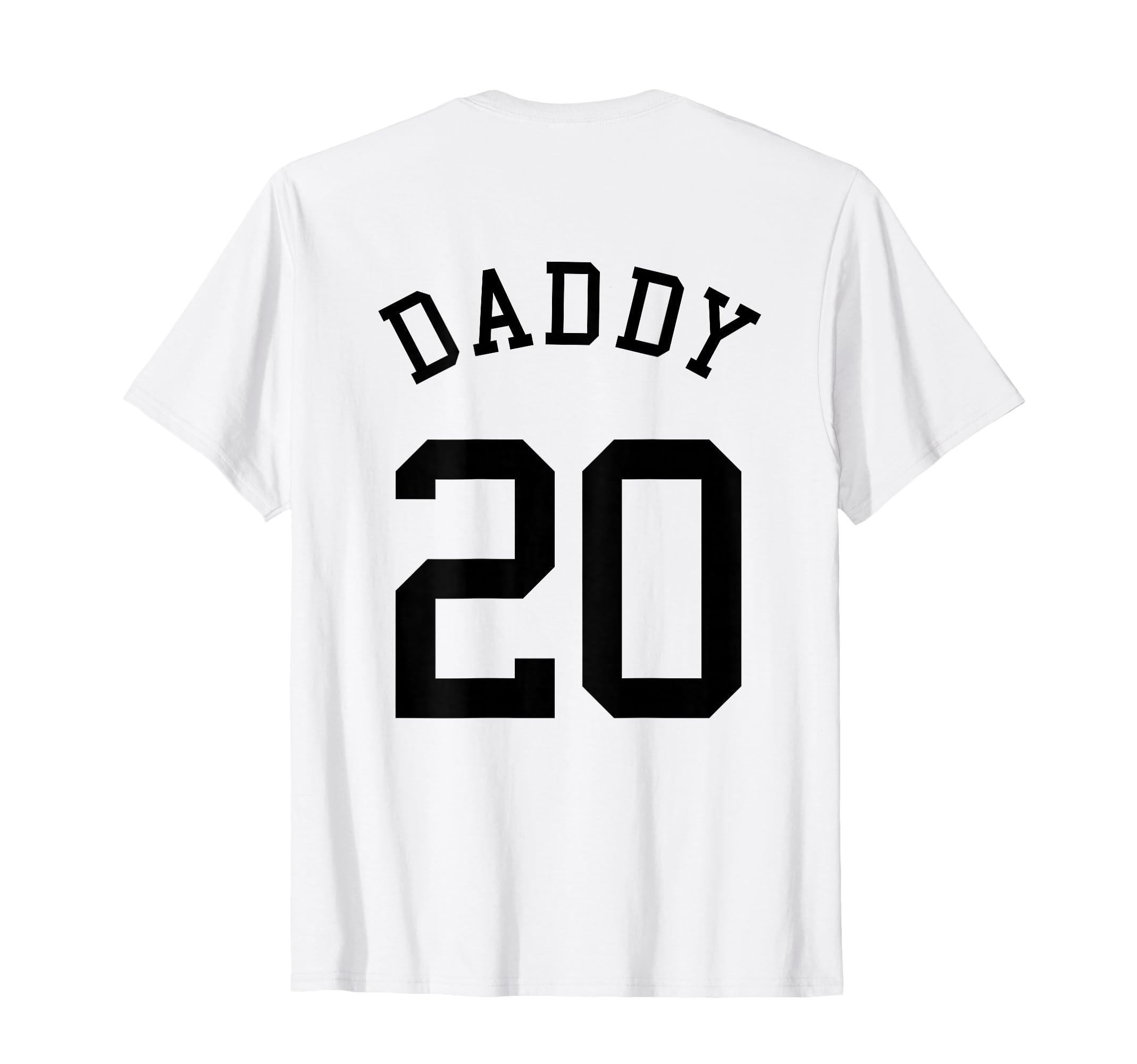 Daddy No 20 Football Dad Baseball T-Shirt - Unique Graphic Men Women - T-Shirt, Sweatshirt, Hoodie