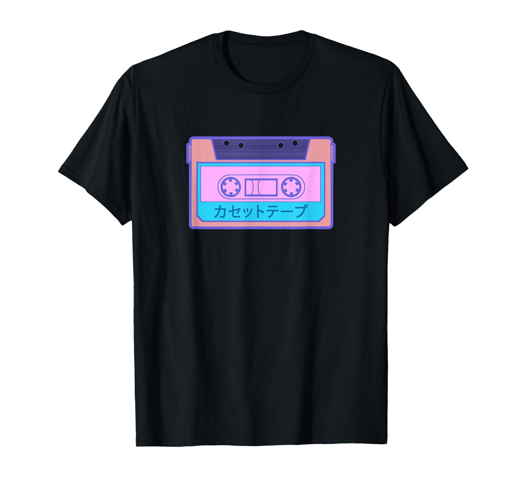 Japanese Aesthetic Cassette Tape T-Shirt - Streetwear Style for Adults - T-Shirt, Sweatshirt, Hoodie
