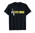 Number One Softball Step Mom Mothers T-Shirt - Streetwear Style Men Women - T-Shirt, Sweatshirt, Hoodie