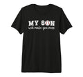 My Son Baseball Pitcher Mom Baseball T-Shirt - Unique Graphic Unisex - T-Shirt, Sweatshirt, Hoodie