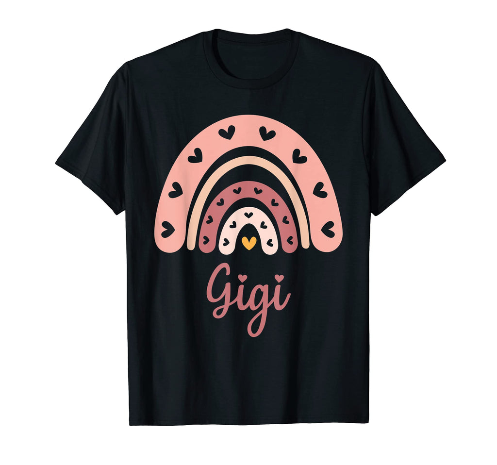 Gigi Birthday Rainbow Boho Gigi T-Shirt - Fun Novelty Design for Adults - T-Shirt, Sweatshirt, Hoodie