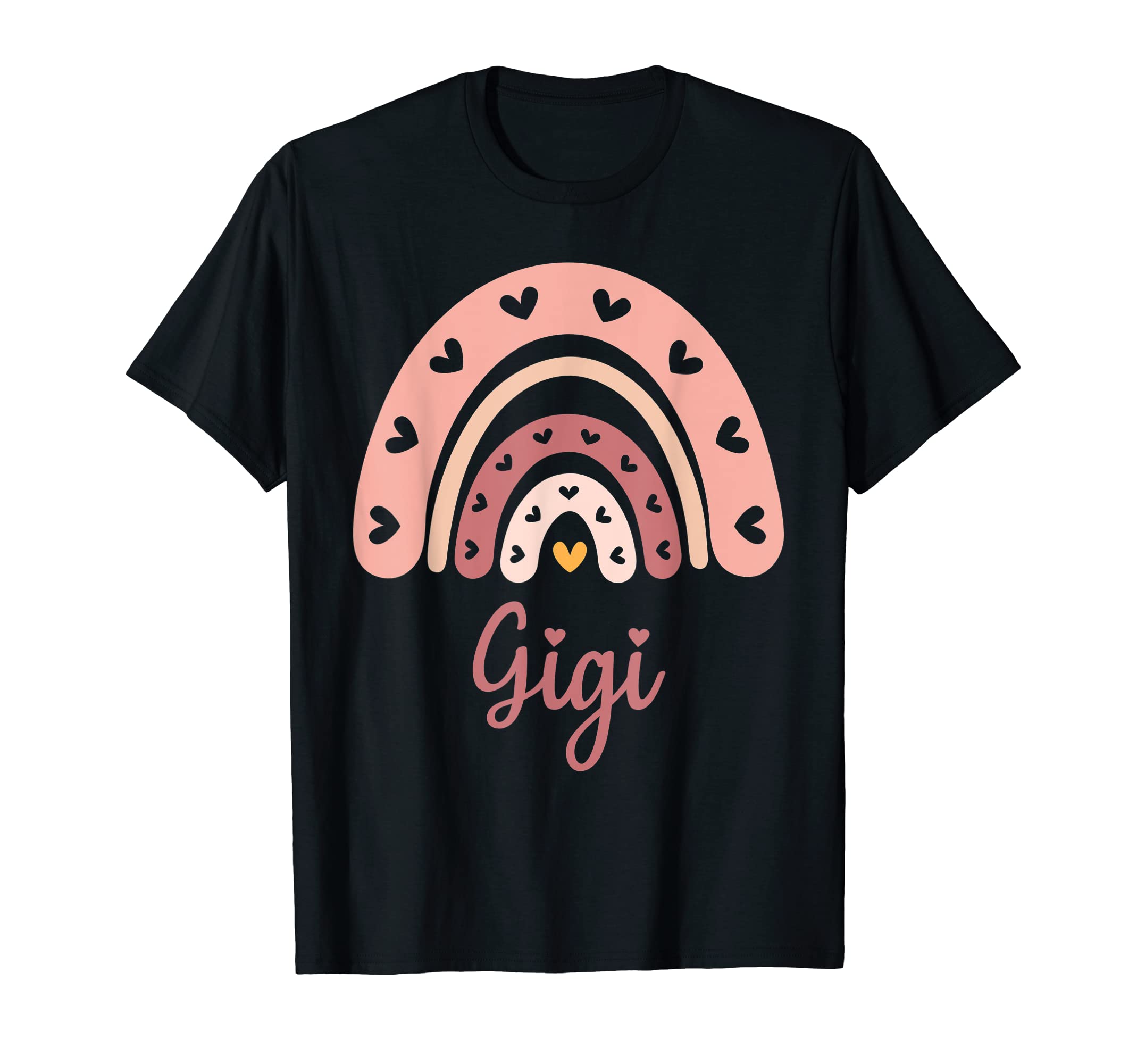 Gigi Birthday Rainbow Boho Gigi T-Shirt - Fun Novelty Design for Adults - T-Shirt, Sweatshirt, Hoodie