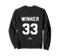 Jesse Winker 33 Mlbpa Cincinnati Sweatshirt - Unique Graphic Unisex - T-Shirt, Sweatshirt, Hoodie