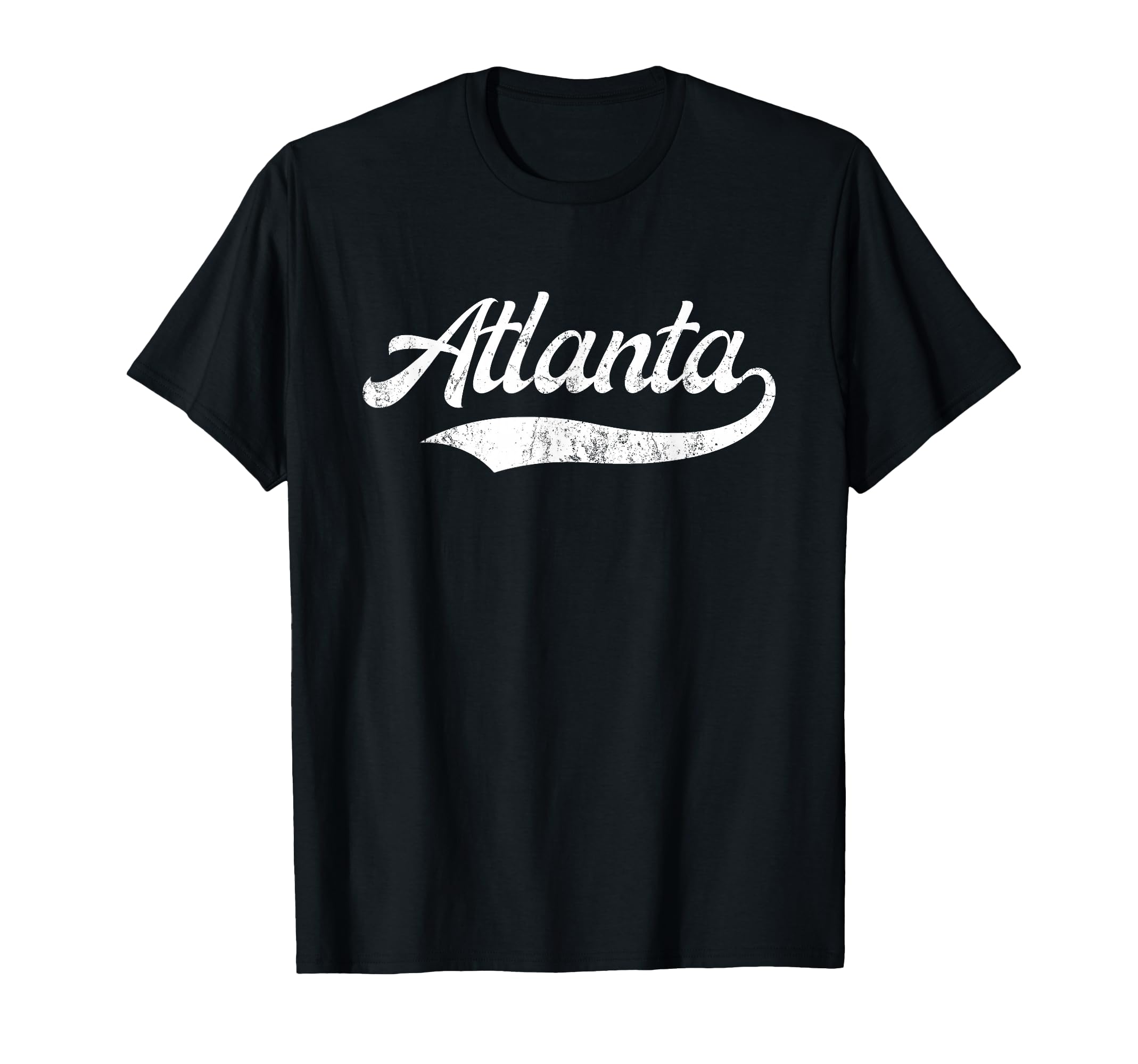 Distressed Atlanta T-Shirt - Casual Everyday Wear for Adults - T-Shirt, Sweatshirt, Hoodie