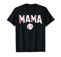 Baseball Mama Happy Mothers Day Baseball T-Shirt - Custom Art Print Unisex - T-Shirt, Sweatshirt, Hoodie