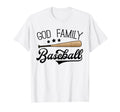 Mom Baseball God Family Baseball T-Shirt - Minimalist Print for Adults - T-Shirt, Sweatshirt, Hoodie