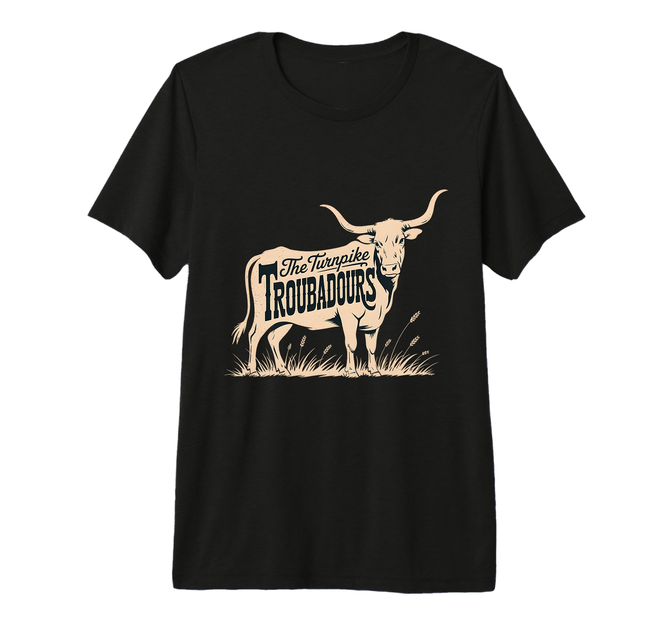 Turnpike Distressed Country Music T-Shirt - Fun Novelty Design Men Women - T-Shirt, Sweatshirt, Hoodie
