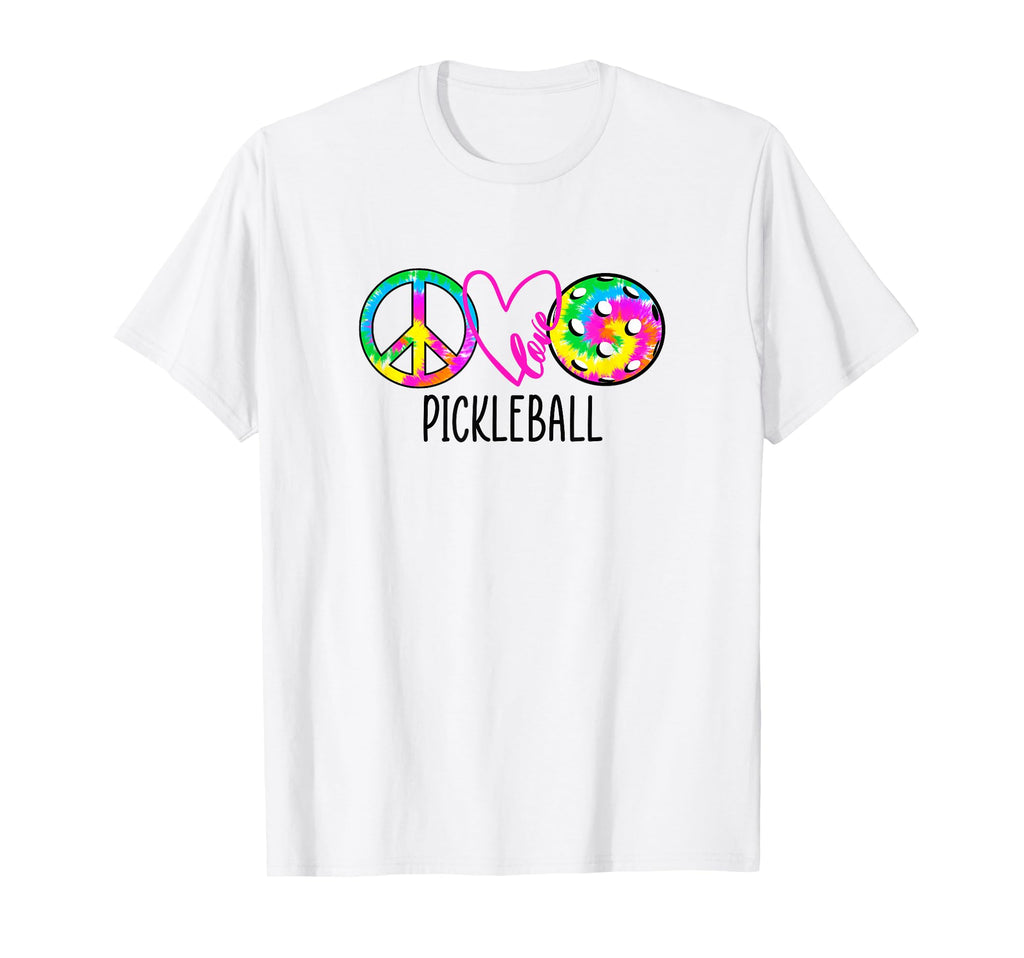 Funny Pickleball Shirts Retired Peace T-Shirt - Novelty Apparel Men Women - T-Shirt, Sweatshirt, Hoodie