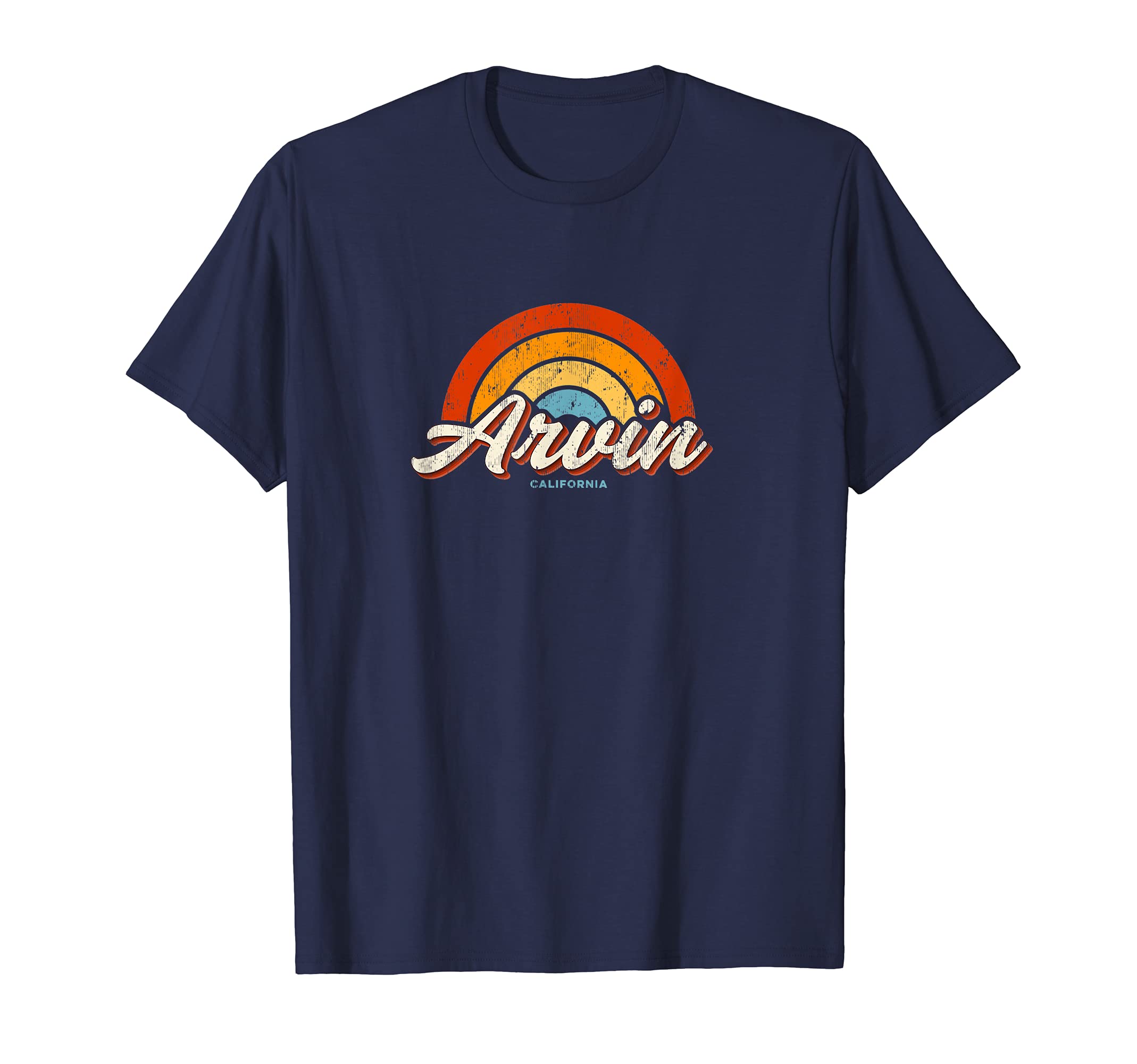 Arvin California Ca Rainbow 70S T-Shirt - Graphic Print Men Women - T-Shirt, Sweatshirt, Hoodie