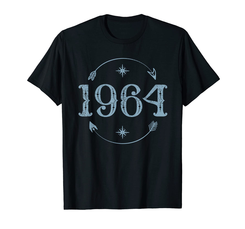 1964 58 Yo 58Th Birthday Boho T-Shirt - Minimalist Print Unisex - T-Shirt, Sweatshirt, Hoodie