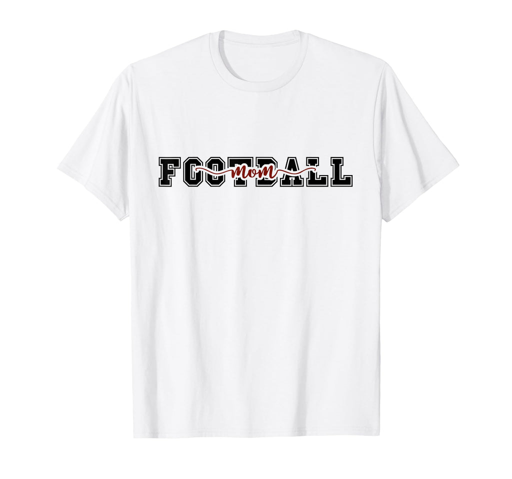 Proud Football Mom Game Day Varsity T-Shirt - Streetwear Style for Adults - T-Shirt, Sweatshirt, Hoodie
