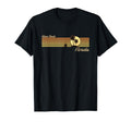 Vilano Beach Florida 80S Palm T-Shirt - Fun Novelty Design for Adults - T-Shirt, Sweatshirt, Hoodie
