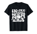 My Softball Mom Era Groovy Sports T-Shirt - Casual Everyday Wear Unisex - T-Shirt, Sweatshirt, Hoodie
