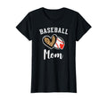 Baseball Mom Leopard Heart T-Shirt - Trendy Graphic Men Women - T-Shirt, Sweatshirt, Hoodie