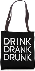 Drink Drank Drunk Funny Beer Drinking Gift - Adult & Kids T-Shirts, Sweatshirts & Hoodies apparel design preview 1