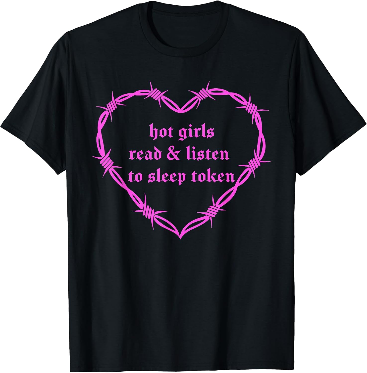 Hot Girls Read Listen To Sleep Token. - Adult & Kids T-Shirts, Sweatshirts & Hoodies apparel design preview 1