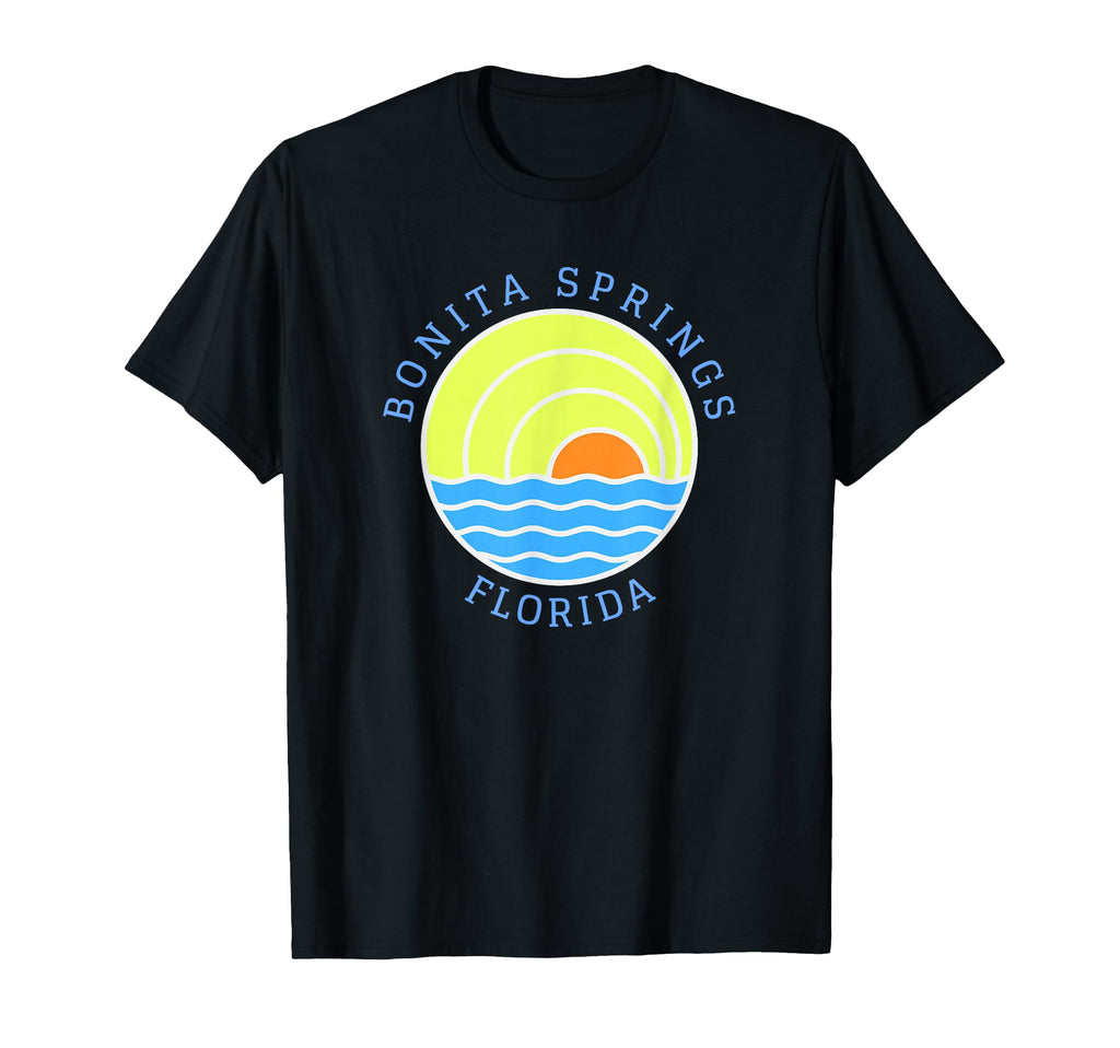 Bonita Springs Florida Sunset T-Shirt - Minimalist Print Men Women - T-Shirt, Sweatshirt, Hoodie