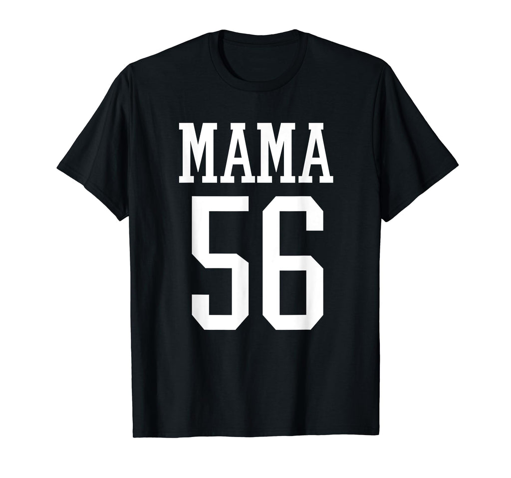 Number 56 Mama Biggest Fan Spirit Wear T-Shirt - Trendy Graphic Unisex - T-Shirt, Sweatshirt, Hoodie