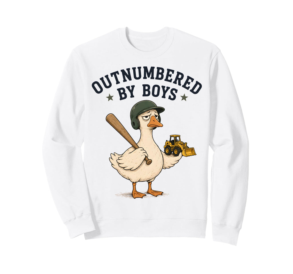 Funny Mom Goose Mothers Day Sweatshirt - Aesthetic Graphic for Adults - T-Shirt, Sweatshirt, Hoodie