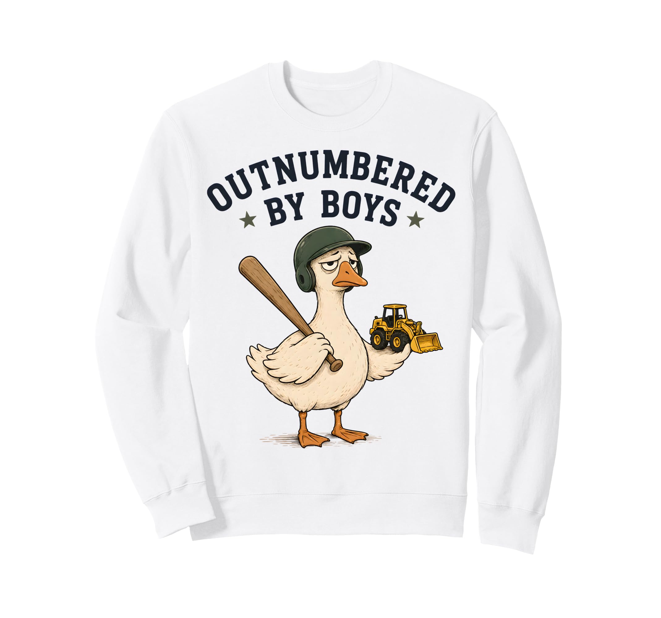 Funny Mom Goose Mothers Day Sweatshirt - Aesthetic Graphic for Adults - T-Shirt, Sweatshirt, Hoodie