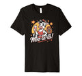 Moo La La Cow Milkshake Diner Pinup T-Shirt - Minimalist Print Men Women - T-Shirt, Sweatshirt, Hoodie