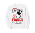 2027 Senior Baseball Fiance Proud Sweatshirt - Aesthetic Graphic Men Women - T-Shirt, Sweatshirt, Hoodie
