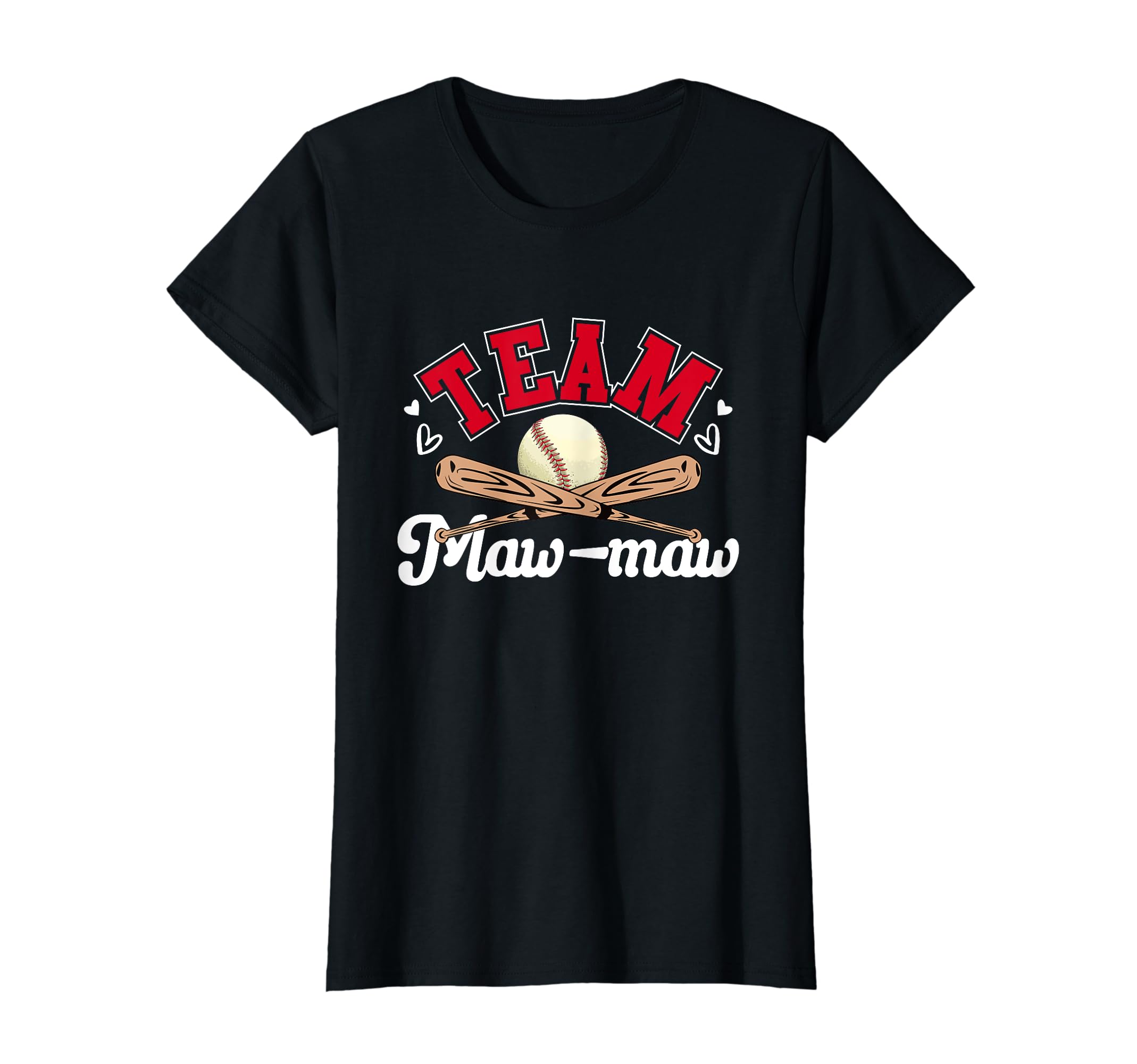 Team Maw Maw Mothers Day Baseball T-Shirt - Streetwear Style Unisex - T-Shirt, Sweatshirt, Hoodie