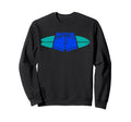 90S Vibe Jorts Surfboard Palm Tree Sweatshirt - Unique Graphic for Adults - T-Shirt, Sweatshirt, Hoodie