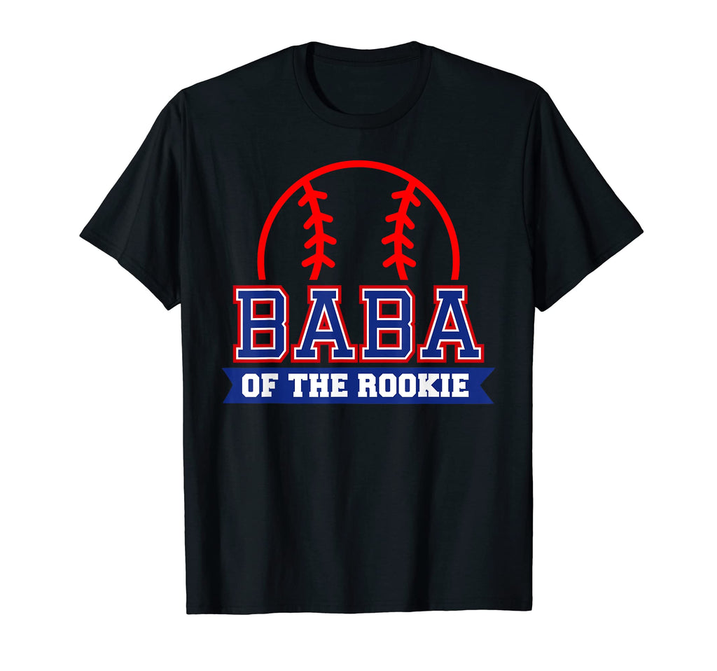 Baba Rookie 1St Birthday Baseball Theme T-Shirt - Aesthetic Graphic Unisex - T-Shirt, Sweatshirt, Hoodie