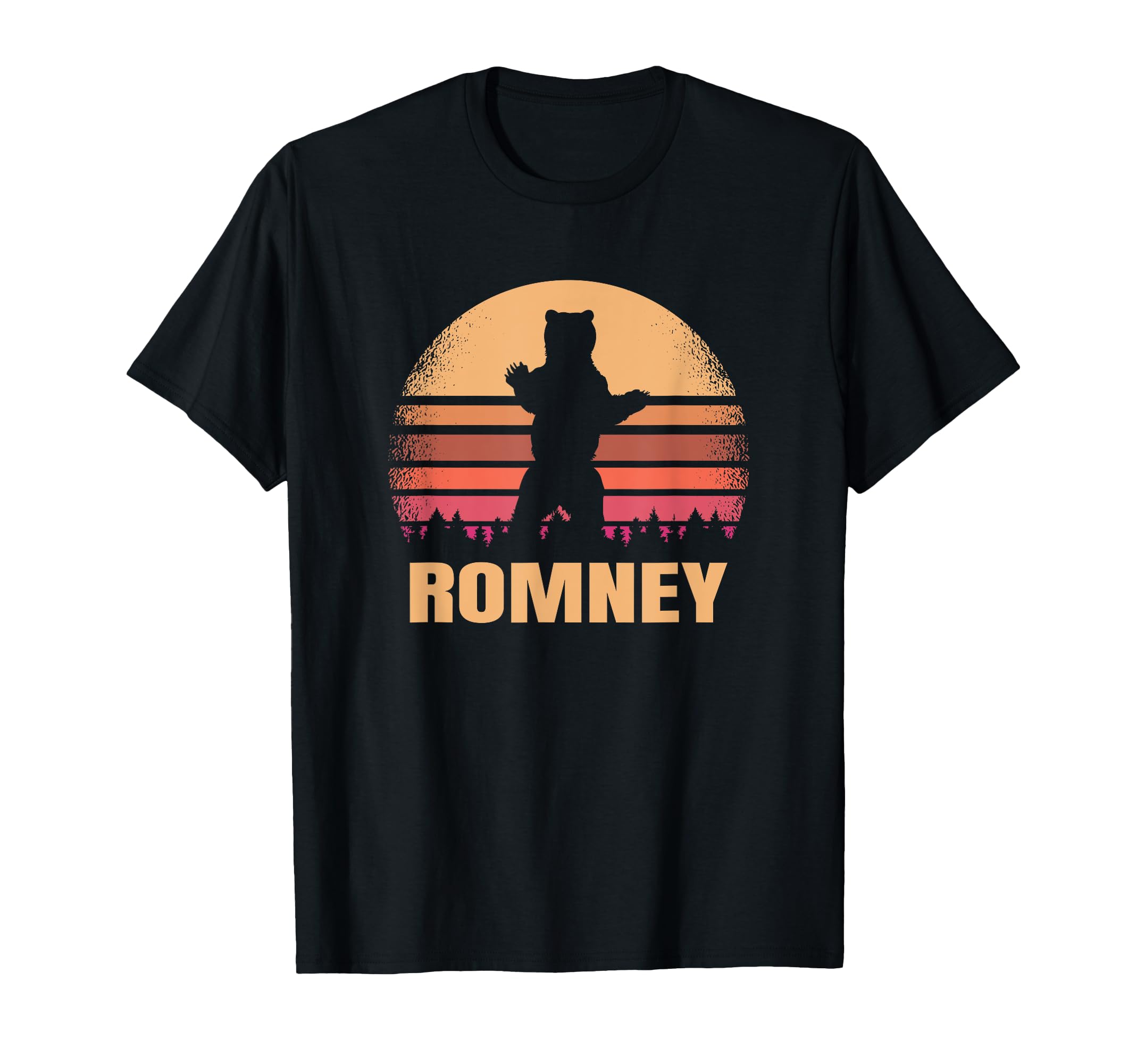 Romney West Virginia Bear Wv Distressed T-Shirt - Minimalist Print Unisex - T-Shirt, Sweatshirt, Hoodie