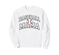 Baseball Mama Text Sweatshirt - Streetwear Style for Adults - T-Shirt, Sweatshirt, Hoodie