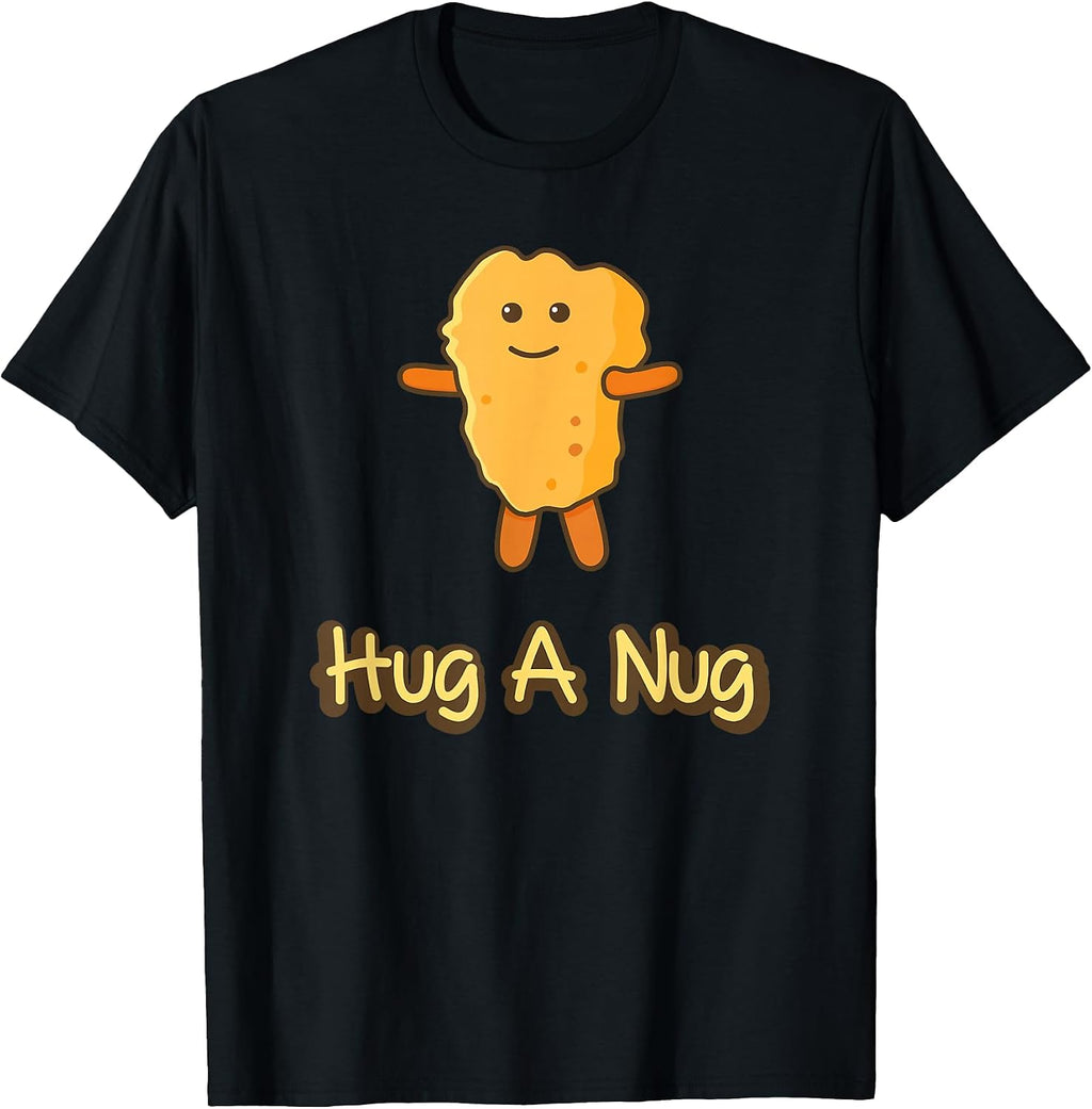 Funny Chicken Nugget Fast Food Designs - Adult & Kids T-Shirts, Sweatshirts & Hoodies apparel design preview 1