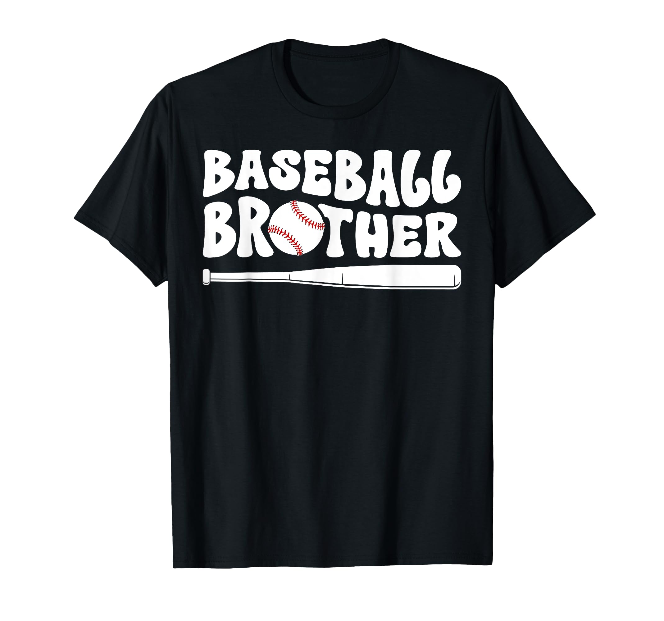Baseball Brother Baseball Player Groovy T-Shirt - Streetwear Style Unisex - T-Shirt, Sweatshirt, Hoodie