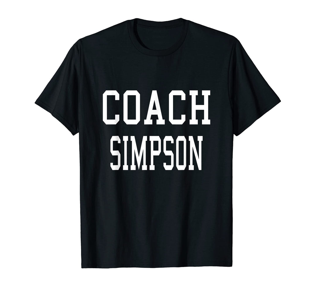 Coach Simpson Custom Soccer Baseball T-Shirt - Streetwear Style for Adults - T-Shirt, Sweatshirt, Hoodie