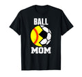 Ball Mom Funny Soccer Softball Player T-Shirt - Custom Art Print Men Women - T-Shirt, Sweatshirt, Hoodie