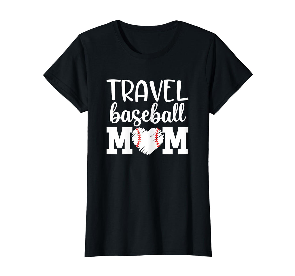 Baseball Mom Travel Team Proud T-Shirt - Custom Art Print for Adults - T-Shirt, Sweatshirt, Hoodie
